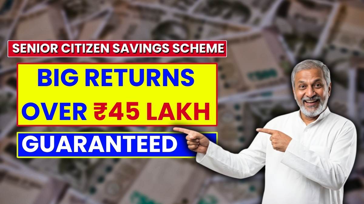 Senior Citizen Savings Scheme: How You Can Build ₹45 Lakh+ in Guaranteed Returns