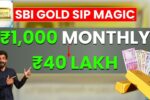 Gold SIP Power! ₹1,000/Month with SBI Can Create ₹40 Lakh Corpus
